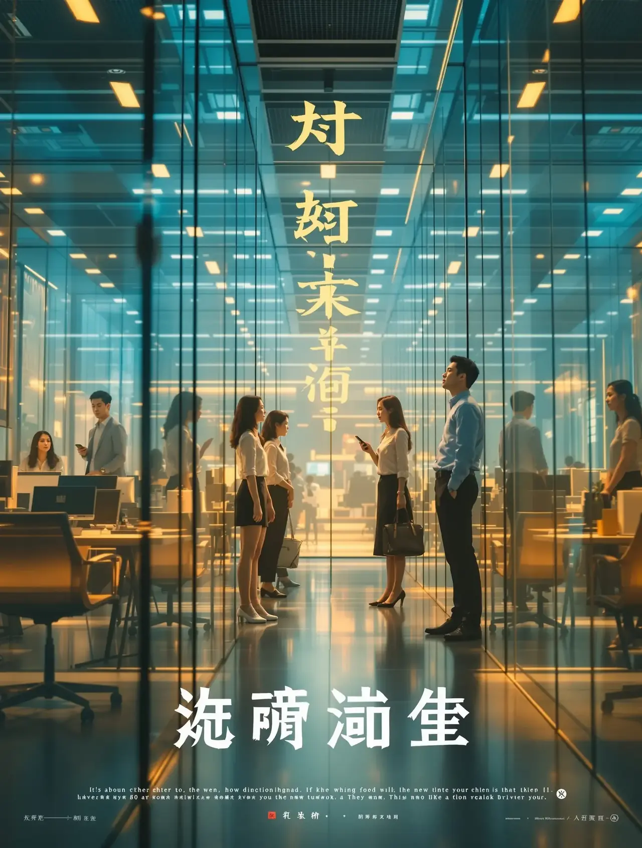 黄果短剧短剧《逆袭吧！实习生》封面，都市逆袭题材